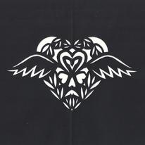 winged skulll of love0001