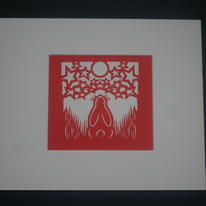 starry rabbits   SOLD