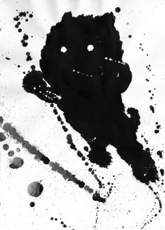 Jumping Black Dog or Cat?