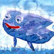 Flying Blue Whale