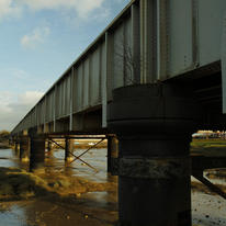 Trainbridge over the River Adur