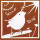lovebird | | | papercut lovebird