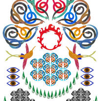 snake and humming bird