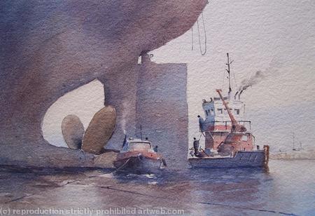 Rudder repairs Port Talbot Deep Water Harbour