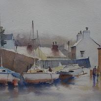 Rain Solva Car Park