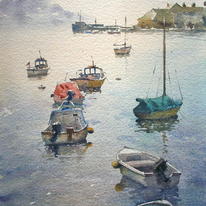 Boats at Fowey