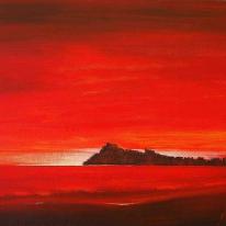Peniscola in Red