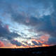 Sunset over Dyke Road…