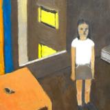 Genevieve - acrylic on canvas