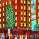 St Pancras Buiding Site | £450 | | acrylic on canvas St Pancras Buiding Site