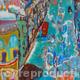 Percy Circus detail | £450 | | acrylic on canvas Percy Circus detail