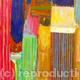 Bankside Building Site | £350 | | acrylic on canvas Bankside Building Site