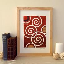Spirals, autumn browns