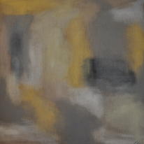untitled grey with yellow #3