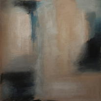 untitled grey with blue #2