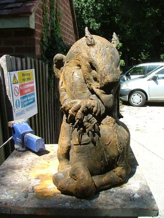 Image 4 - Hippogriff beginning to rust