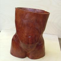 Ceramic Torso by Ian Hutchinson