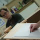 Big Draw - Paul drawing…