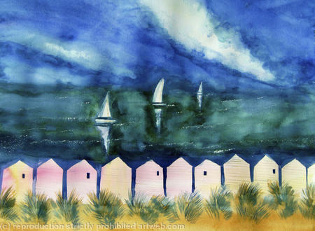 Beach Huts and Dunes
