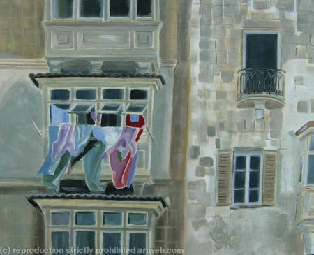 Washday in Malta
