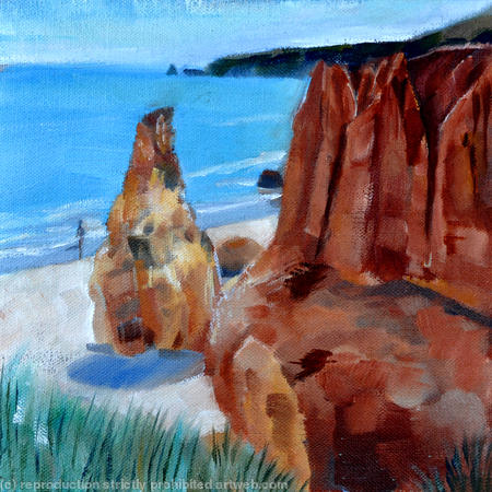 Rocks on the beach