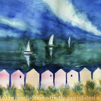 Beach Huts and Dunes