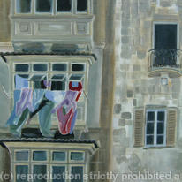 Washday in Malta