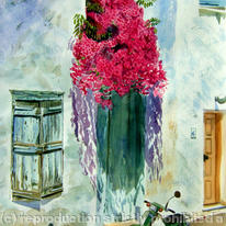 Bougainvillea Door