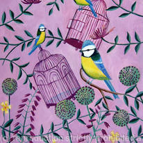 Birdcages and bluetits