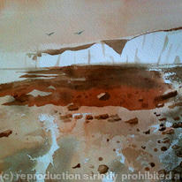 Birling gap in sepia