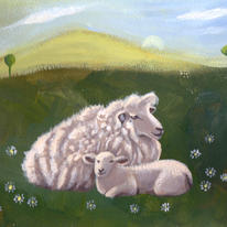 Ewe with Lamb
