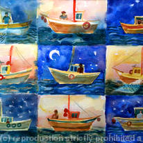 Men in boats