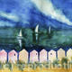 Beach Huts and Dunes