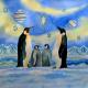 Penguin family