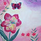 Freesia and butterfly