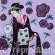 Geisha in purple