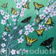 Swallowtails with blossom