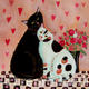 Valentines cats