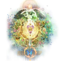 Heaven and Earth (White and Greens)