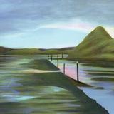 Causeway, Holy Island: card - greetings card