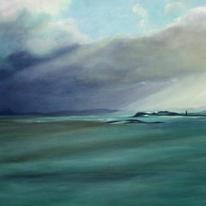 Bamburgh Castle from Holy Island