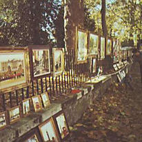 A photo of Bayswater Road in days gone by
