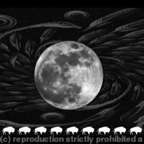 Super Moon 2012 Illustration