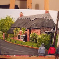 Front Cottage in Throop, Dorset.