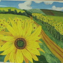 Image of sun flowers