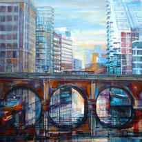 The River Irwell From Victoria Bridge