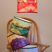 Handmade Lampshades with Original Designs by Kate Boyce