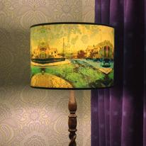 Large Buddleia for Standard Lamp