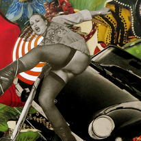 Nasty Accident - Postcard