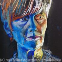 Blue Portrait